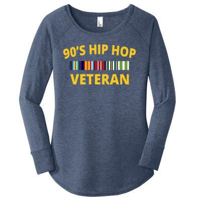 90s Hip Hop Veteran Women's Perfect Tri Tunic Long Sleeve Shirt