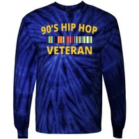 90s Hip Hop Veteran Tie-Dye Long Sleeve Shirt