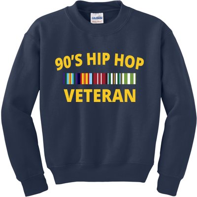 90s Hip Hop Veteran Kids Sweatshirt