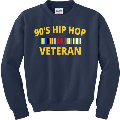 90s Hip Hop Veteran Kids Sweatshirt