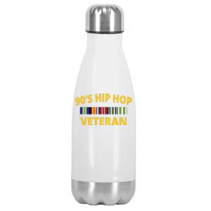 90s Hip Hop Veteran Stainless Steel Insulated Water Bottle