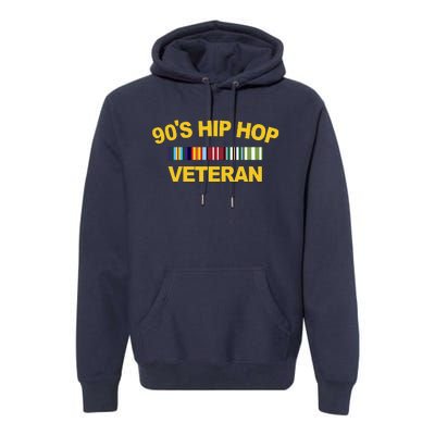 90&39;s Hip Hop Veteran Premium Hoodie