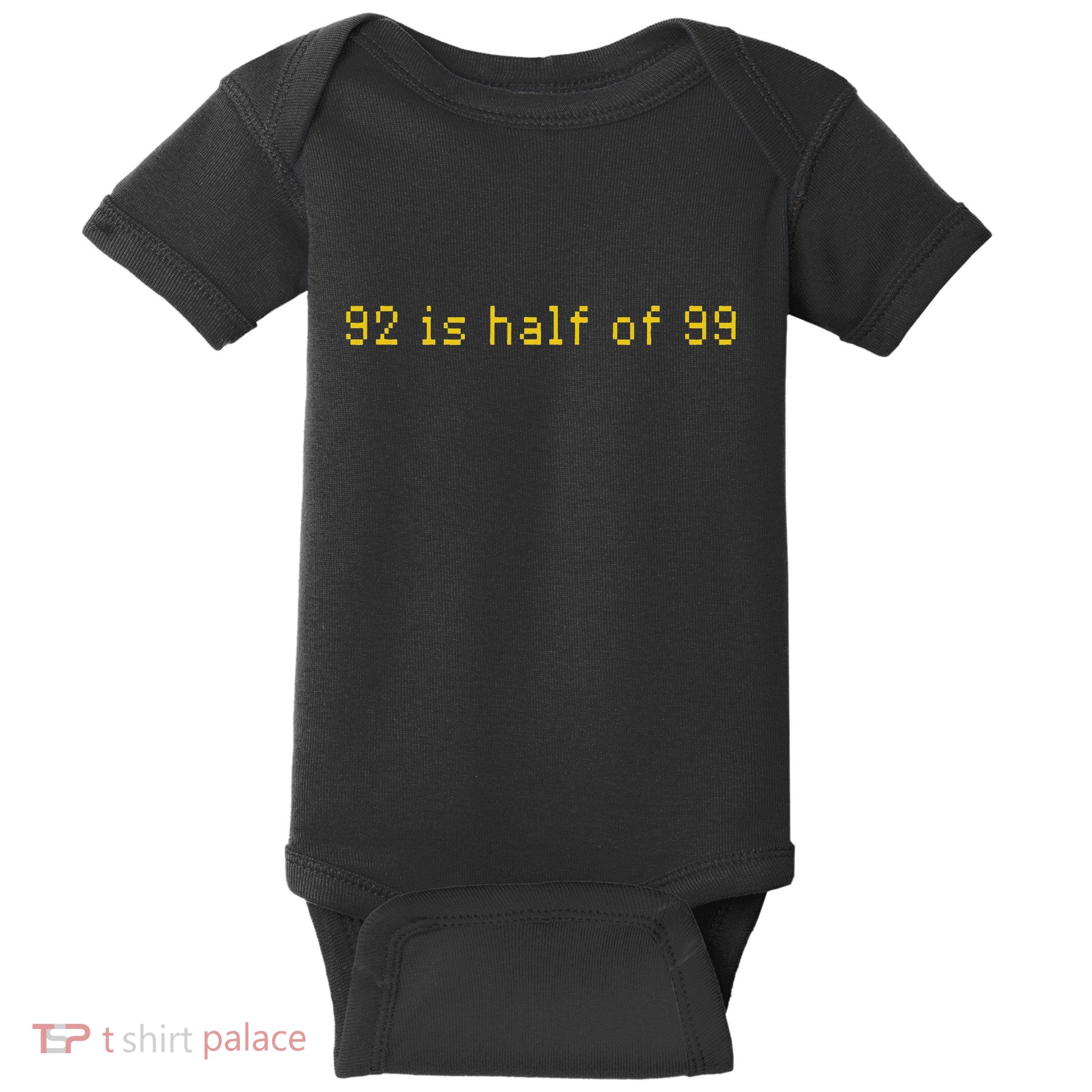 92 Is Half Of 99 Baby Bodysuit