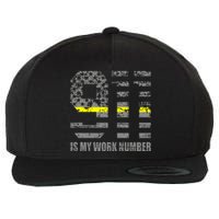 911 Is My Work Number Funny Dispatcher Gift Wool Snapback Cap