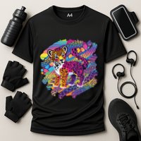 90s Inspired Tiger Cooling Performance Crew T-Shirt