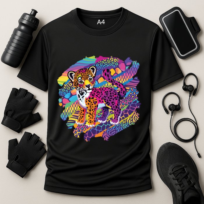 90s Inspired Tiger Cooling Performance Crew T-Shirt