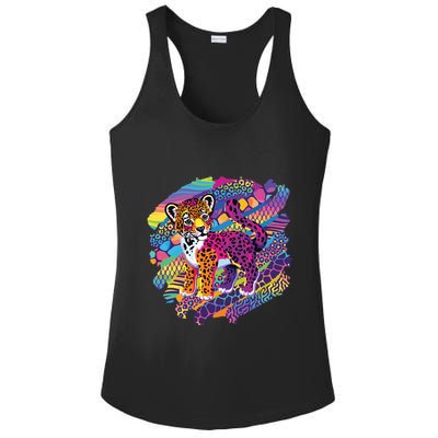 90s Inspired Tiger Ladies PosiCharge Competitor Racerback Tank
