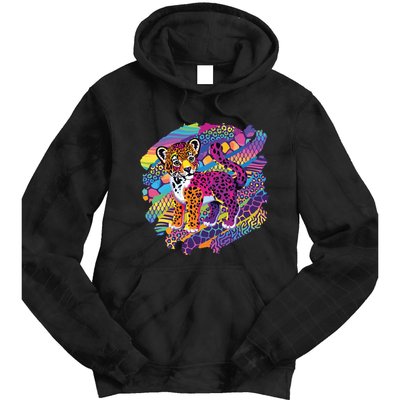 90s Inspired Tiger Tie Dye Hoodie