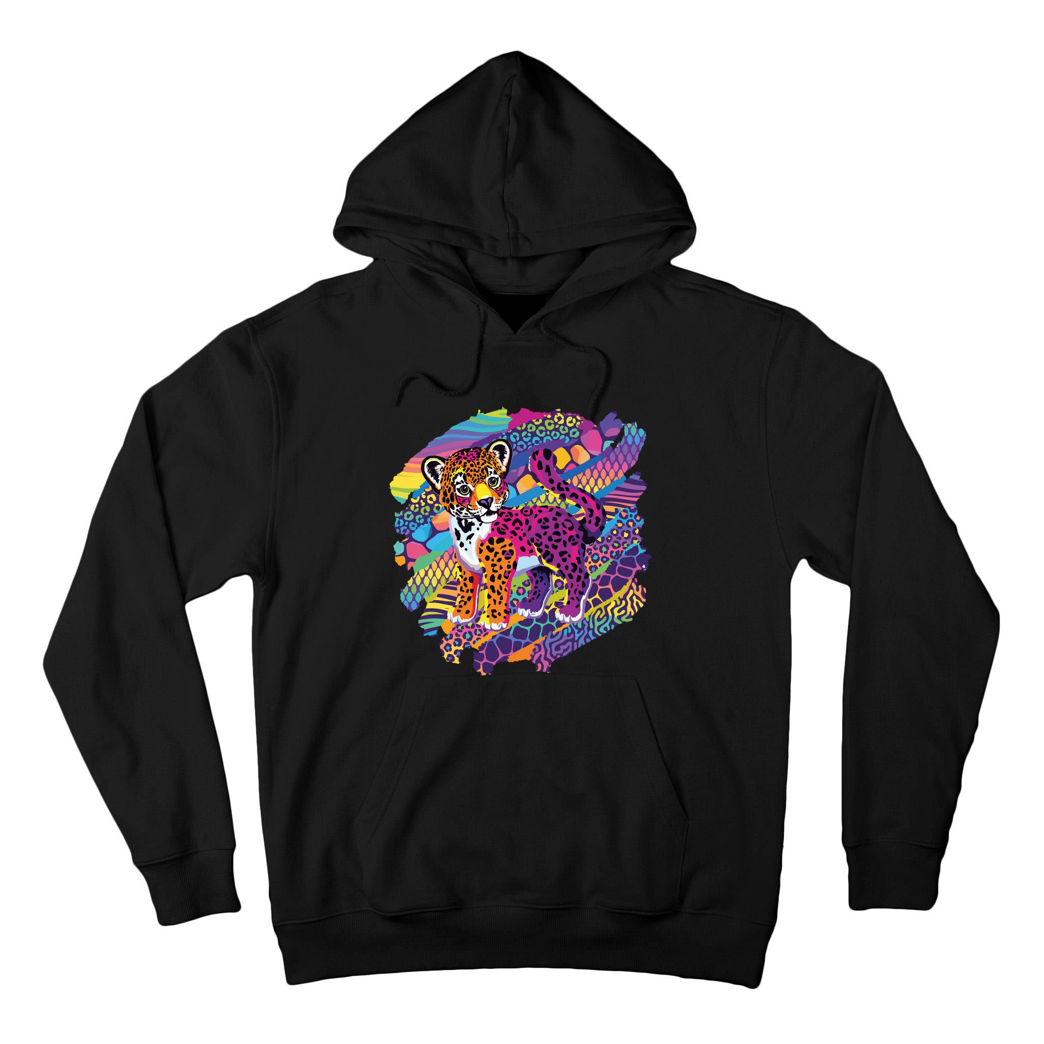 90s Inspired Tiger Tall Hoodie