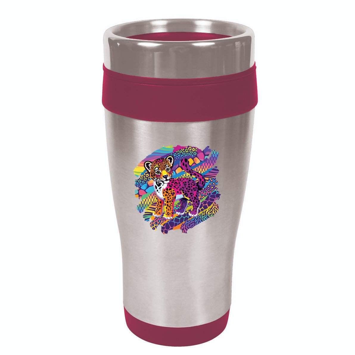 90s Inspired Tiger 16oz Travel Tumbler