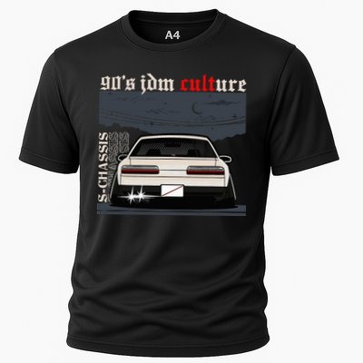 90s Jdm Culture S13 Car Cooling Performance Crew T-Shirt
