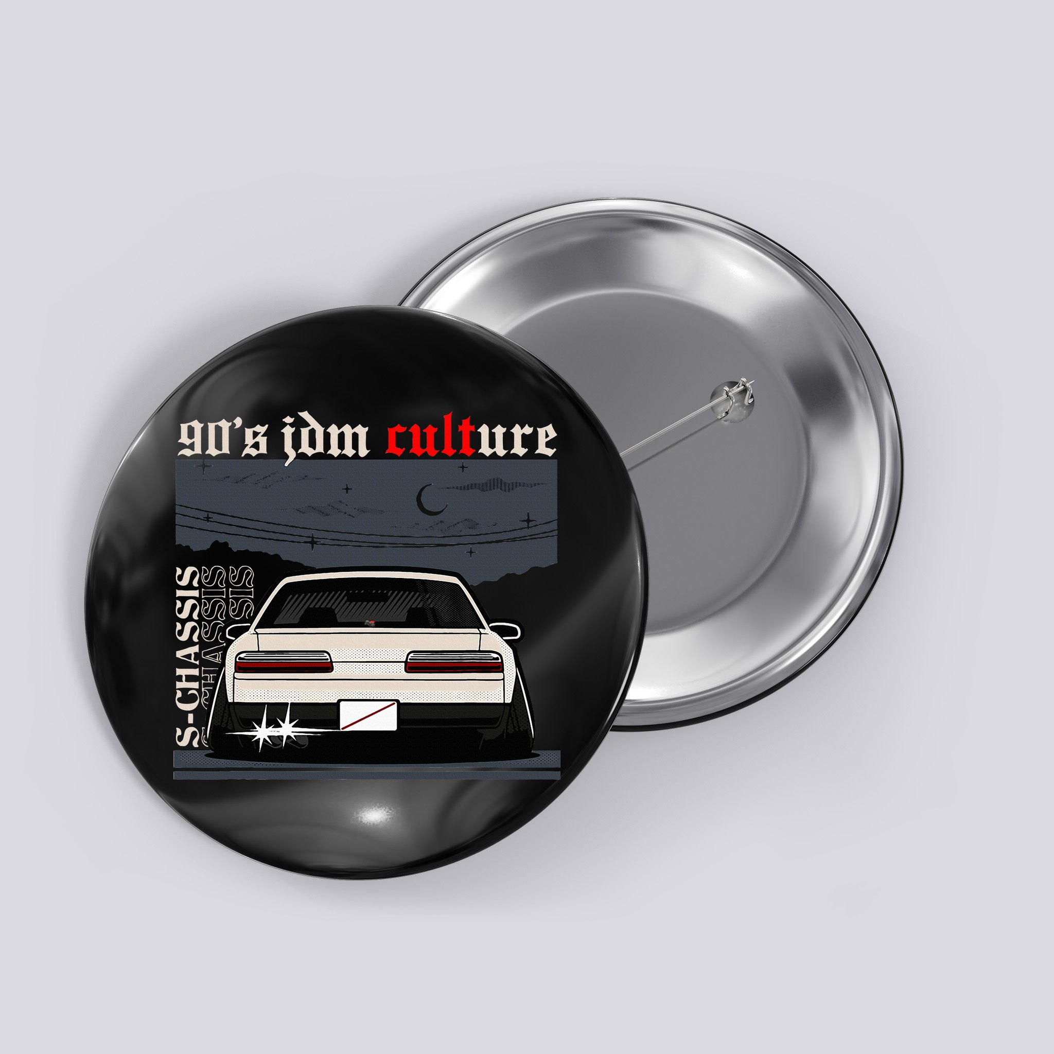 90s Jdm Culture S13 Car Button