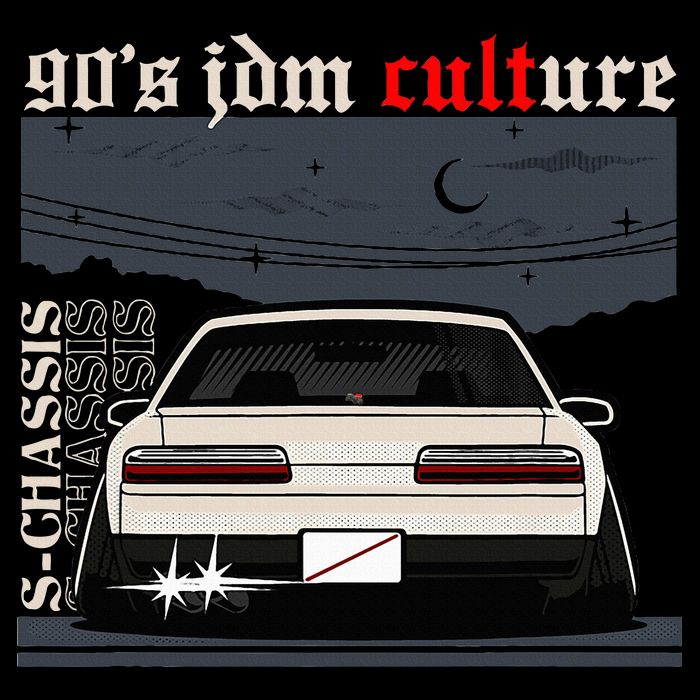 90s Jdm Culture S13 Car Button