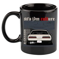 90s Jdm Culture S13 Car 11oz C Handle Ceramic Mug