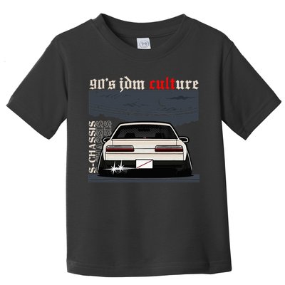 90s Jdm Culture S13 Car Toddler T-Shirt