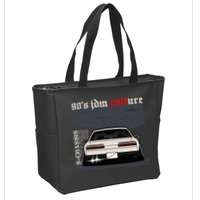 90s Jdm Culture S13 Car Zip Tote Bag