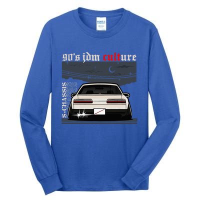 90s Jdm Culture S13 Car Tall Long Sleeve T-Shirt