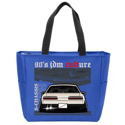 90s Jdm Culture S13 Car Zip Tote Bag