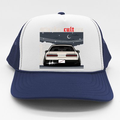 90s Jdm Culture S13 Car Trucker Hat