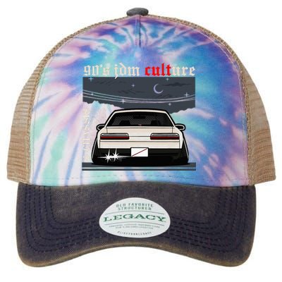 90s Jdm Culture S13 Car Legacy Tie Dye Trucker Hat