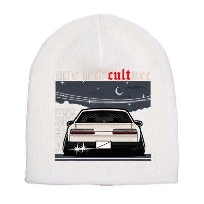 90s Jdm Culture S13 Car Short Acrylic Beanie