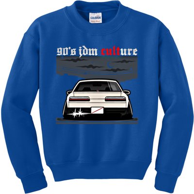 90s Jdm S13 Car 2side Graphic Cute Gift Kids Sweatshirt