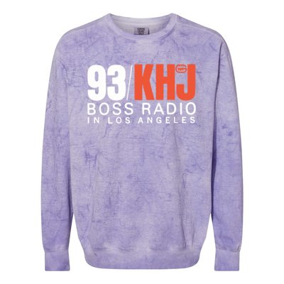 93 Khj Boss Radio 2 Colorblast Crewneck Sweatshirt