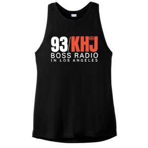 93 Khj Boss Radio 2 Ladies PosiCharge Tri-Blend Wicking Tank