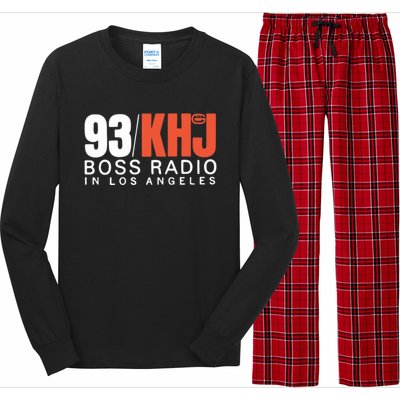 93 Khj Boss Radio 2 Long Sleeve Pajama Set