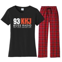 93 Khj Boss Radio 2 Women's Flannel Pajama Set