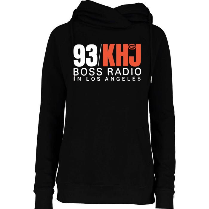 93 Khj Boss Radio 2 Womens Funnel Neck Pullover Hood