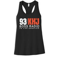 93 Khj Boss Radio 2 Women's Racerback Tank