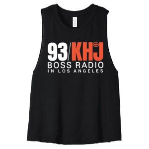 93 Khj Boss Radio 2 Women's Racerback Cropped Tank