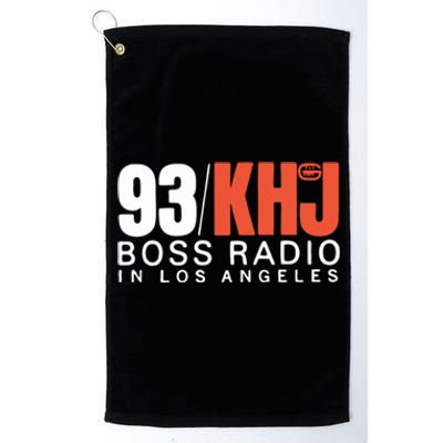 93 Khj Boss Radio 2 Platinum Collection Golf Towel