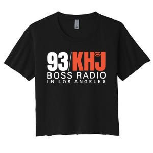 93 Khj Boss Radio 2 Women's Crop Top Tee