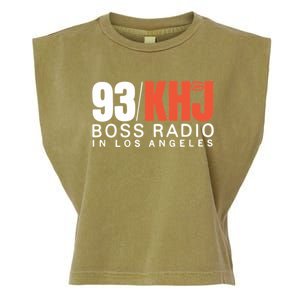 93 Khj Boss Radio 2 Garment-Dyed Women's Muscle Tee