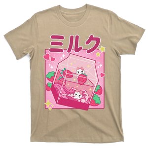 90's Kawaii Strawberry Milk Cute Women Girls Japanese Anime T-Shirt