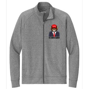 9 Lives Baby Trump 2024 You Missed Again Stretch Full-Zip Cadet Jacket