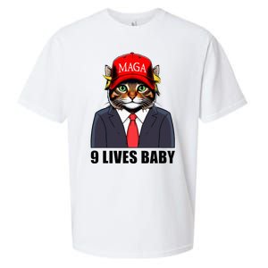 9 Lives Baby Trump 2024 You Missed Again Sueded Cloud Jersey T-Shirt