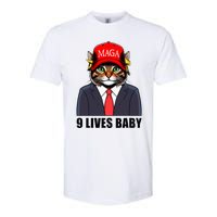 9 Lives Baby Trump 2024 You Missed Again Softstyle CVC T-Shirt