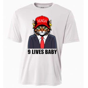 9 Lives Baby Trump 2024 You Missed Again Cooling Performance Crew T-Shirt