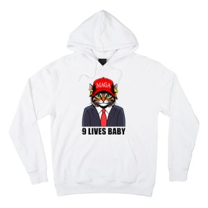 9 Lives Baby Trump 2024 You Missed Again Hoodie