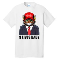 9 Lives Baby Trump 2024 You Missed Again Tall T-Shirt