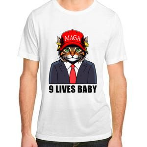 9 Lives Baby Trump 2024 You Missed Again Adult ChromaSoft Performance T-Shirt