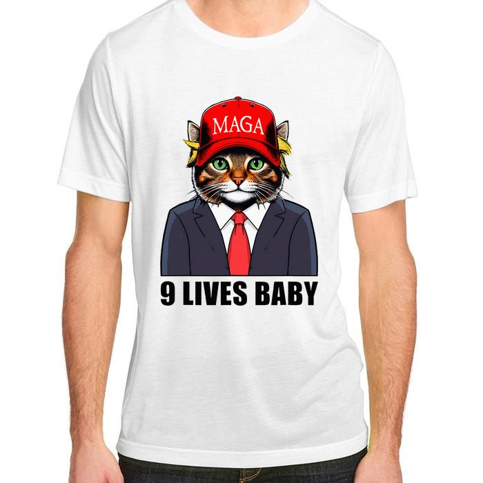 9 Lives Baby Trump 2024 You Missed Again Adult ChromaSoft Performance T-Shirt