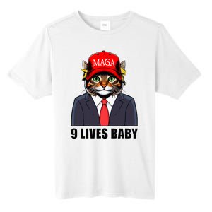 9 Lives Baby Trump 2024 You Missed Again Tall Fusion ChromaSoft Performance T-Shirt