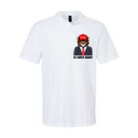 9 Lives Baby Trump 2024 You Missed Again Softstyle Adult Sport Polo