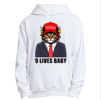 9 Lives Baby Trump 2024 You Missed Again Urban Pullover Hoodie