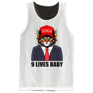 9 Lives Baby Trump 2024 You Missed Again Mesh Reversible Basketball Jersey Tank