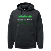 99 Little Bugs In The Code Software Engineer Programmer Performance Fleece Hoodie